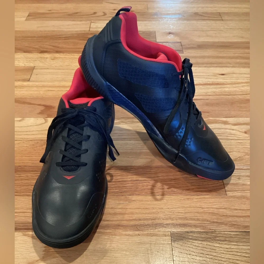 Lift Aviation Air Boss 2.0 Pilot Shoes Men 9.5 Black Red Flight Cockpit Sneaker